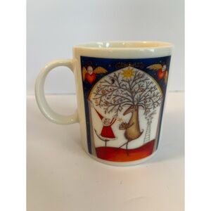 Vintage Neiman Marcus Christmas 1996 Ceramic Mug